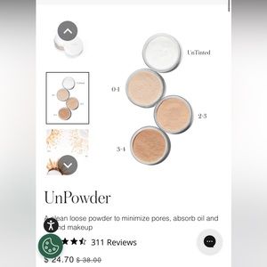 Makeup powder